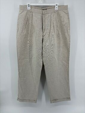 Dockers Men's Cream Linen Blend Pants SIZE 38x30